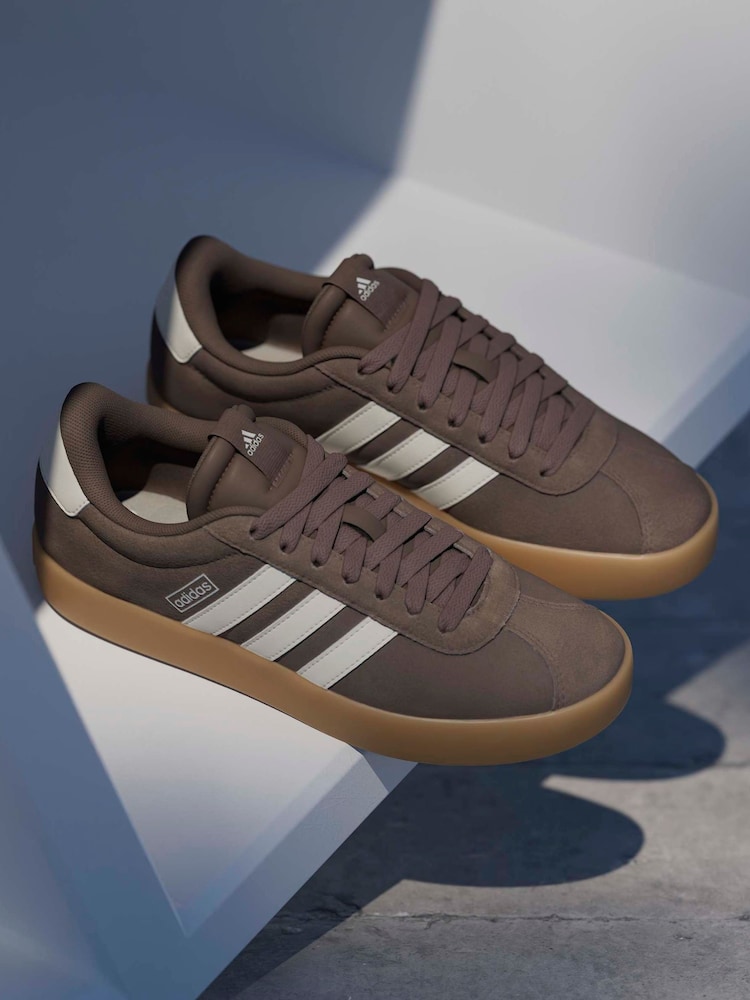 NIB Adidas VL Court 3.0 Brown Clay Grey Skateboard Shoes Men\'s Size‎ 11 - IH4800 Size 11 - Adidas VL Court 3.0 Clay for sale online | eBay main image 4
