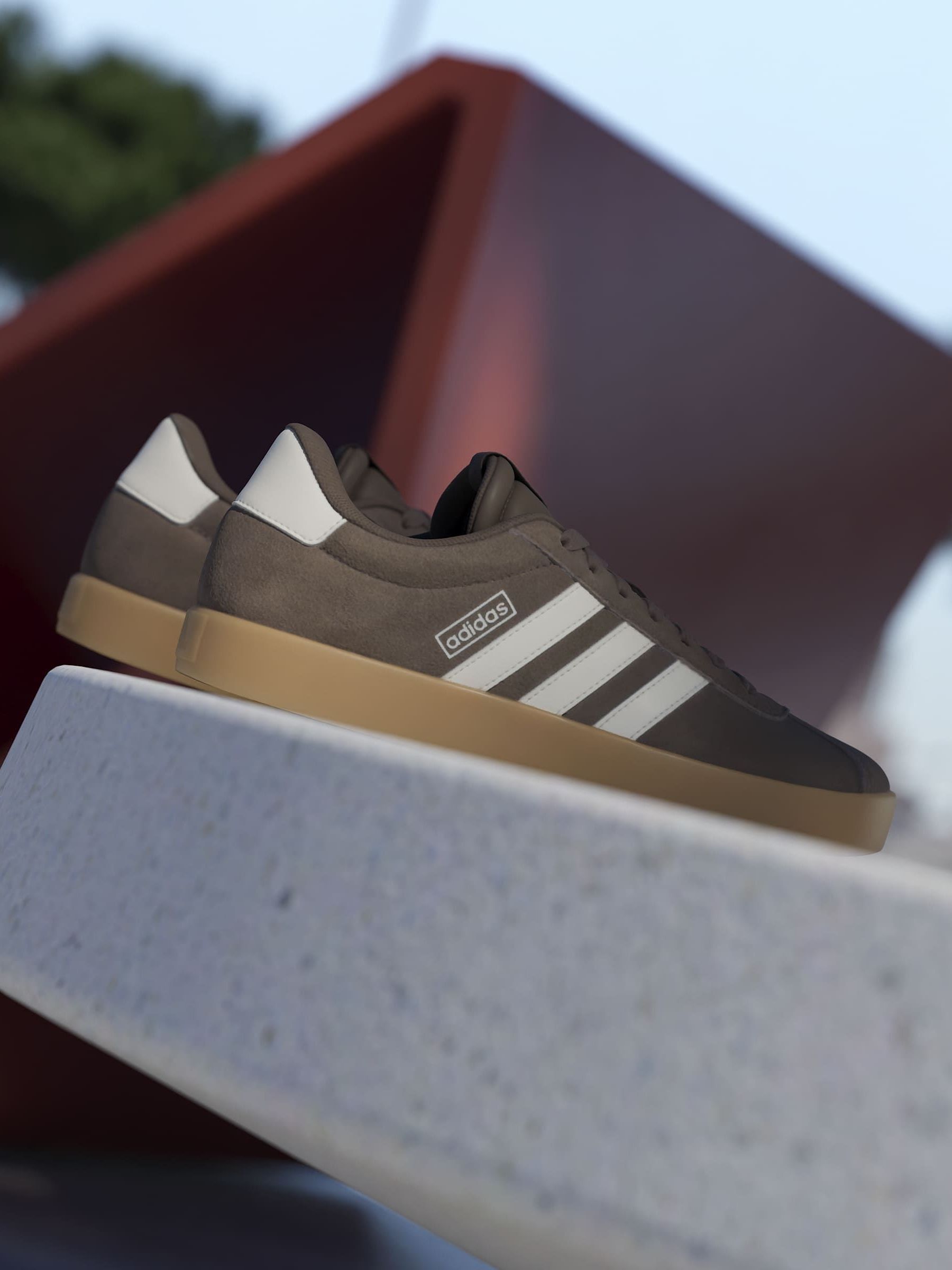 Buy Шоколадно-коричневий - adidas Vl Court 3.0 Кросівки з сайту