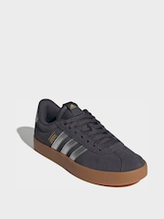 adidas Grey VL Court 3.0 Trainers - Image 5 of 11