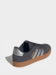 adidas Grey VL Court 3.0 Trainers - Image 6 of 11