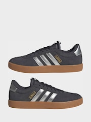 adidas Grey VL Court 3.0 Trainers - Image 9 of 11