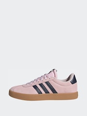 adidas Pink VL Court 3.0 Trainers - Image 2 of 12