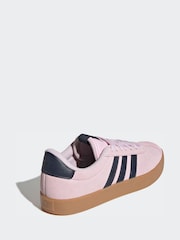 adidas Pink VL Court 3.0 Trainers - Image 5 of 12