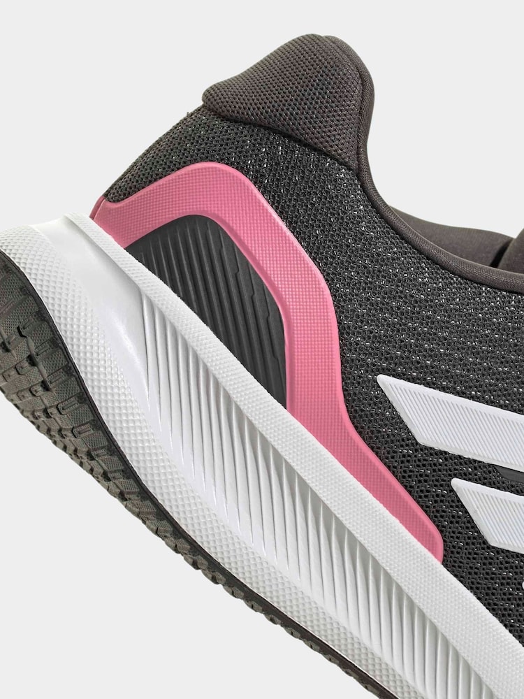 adidas Grey Grand Court Trainers - Image 9 of 9