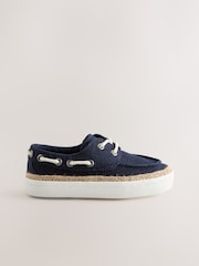 Navy Boat Shoes - Image 2 of 5