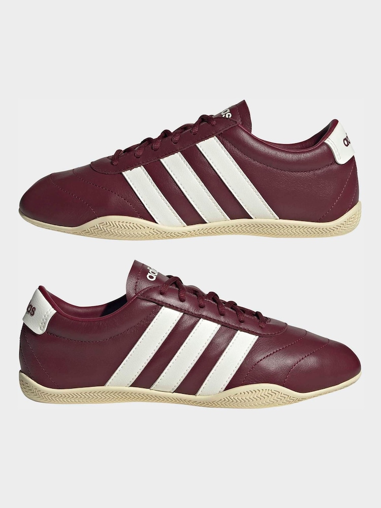 adidas Grand Court Lo Trainers Purple US 8.5 Woman