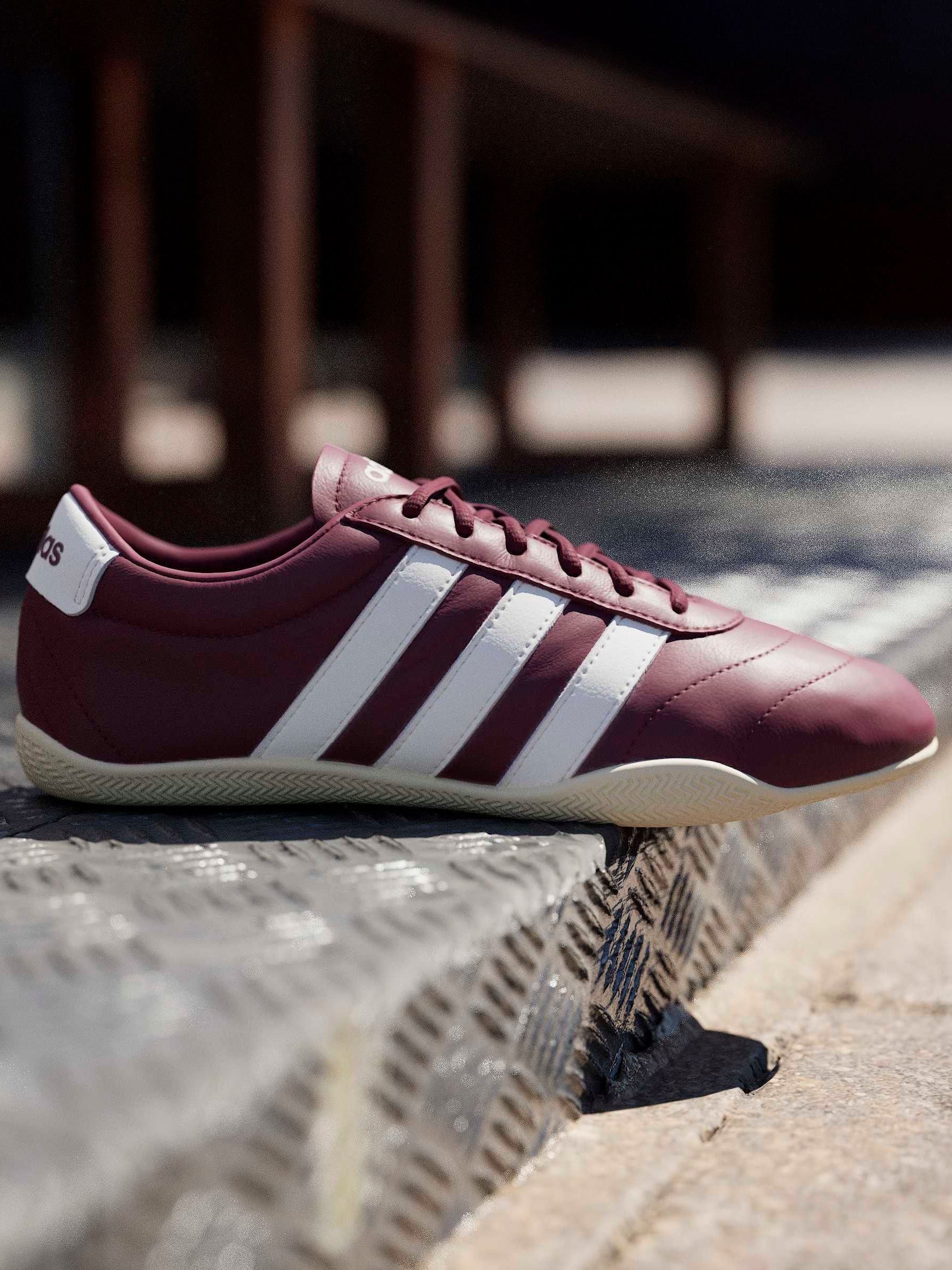 Buy adidas Red/White Grand Court Lo Trainers from Next USA