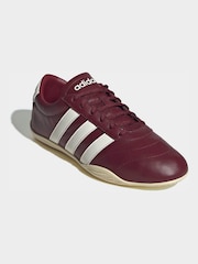 adidas Red/White Grand Court Lo Trainers - Image 5 of 10