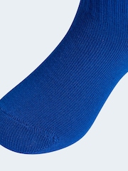 adidas Originals Blue 3 Pack Crew Socks - Image 3 of 4