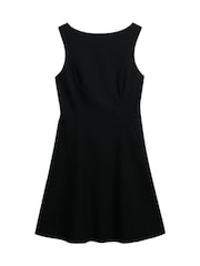 Superdry Black Scoop Neck Mini Dress - Image 5 of 6
