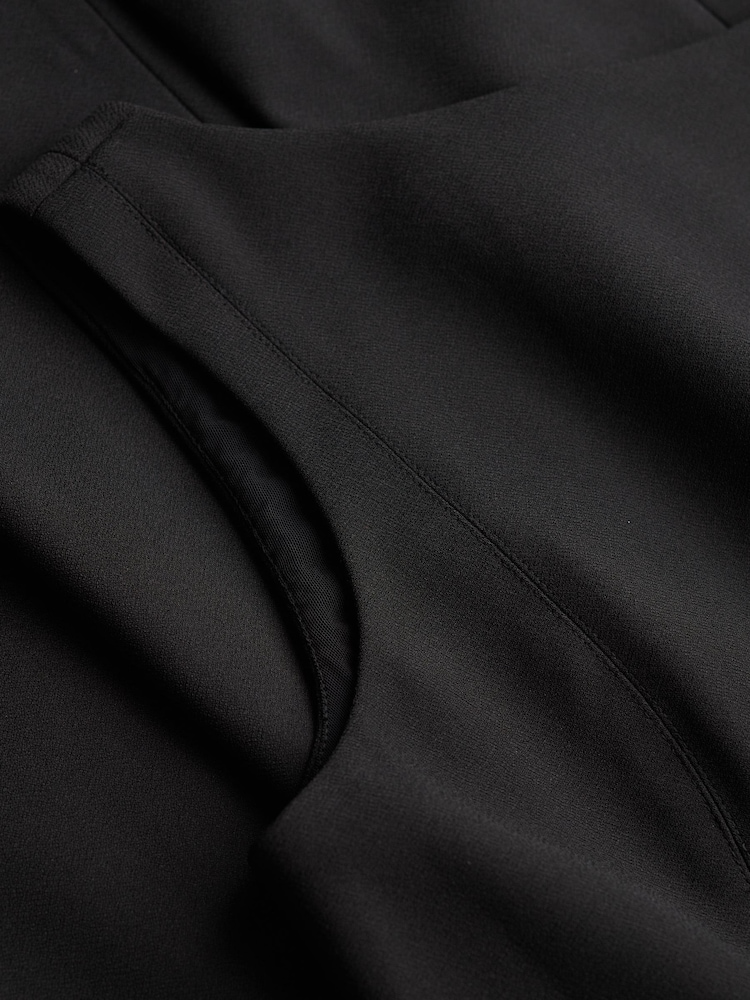 Superdry Black Scoop Neck Mini Dress - Image 6 of 6 Superdry Black Scoop Neck Mini Dress - Image 6 of 6
