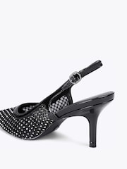 Carvela Lavish Jewel Black Shoes - Imagem 2 de 4
