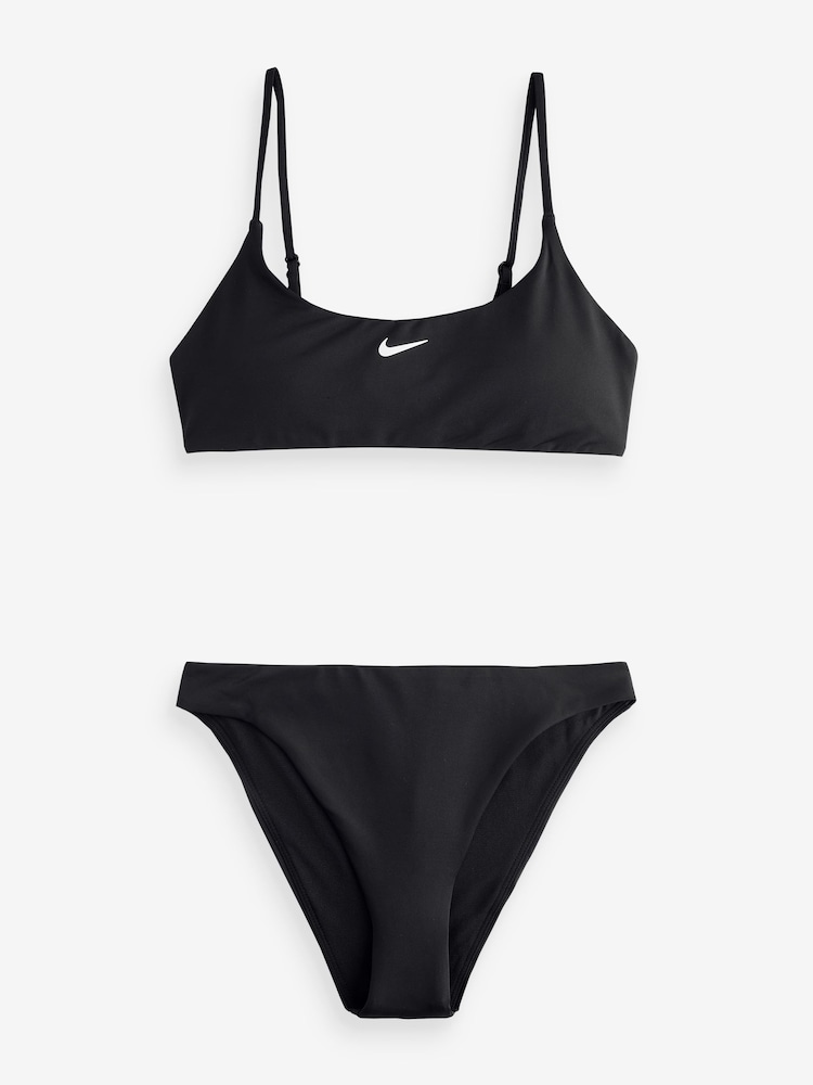 Nike Black Bralette Bikini Set - Image 1 of 1