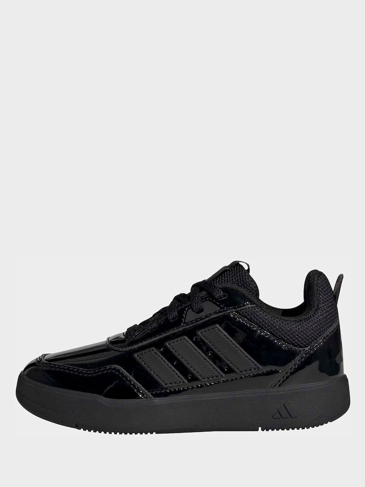 adidas Patent Black Lace Up Tensaur Sport 3.0 Junior Trainers - Image 14 of 14 adidas Patent Black Lace Up Tensaur Sport 3.0 Junior Trainers - Image 14 of 14
