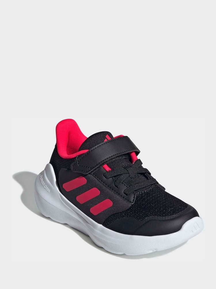 Buy adidas Black/Red Tensaur Run 2.0 Hook and Loop Kids  display picture 2