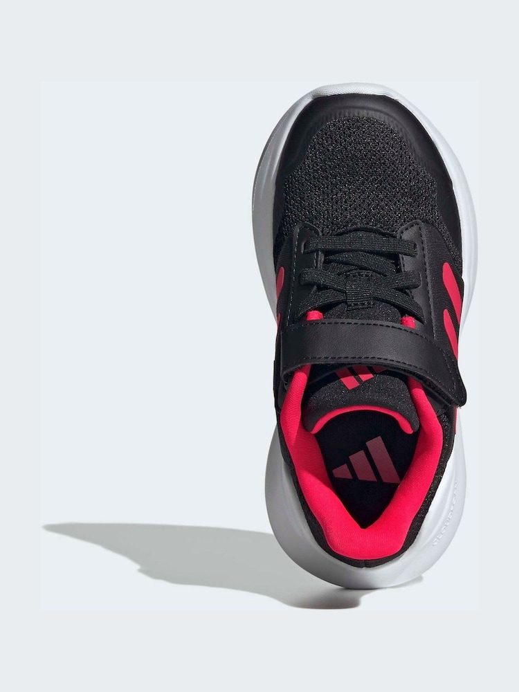 Buy adidas Black/Red Tensaur Run 2.0 Hook and Loop Kids  display picture 1