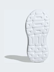 adidas Black/Red Tensaur Run 2.0 Hook and Loop Kids Trainers - Image 7 of 9