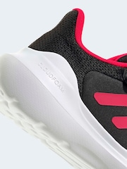 adidas Black/Red Tensaur Run 2.0 Hook and Loop Kids Trainers - Image 9 of 9