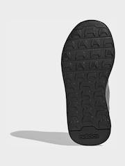 adidas Grey Tensaur Switch Hook and Loop Kids Trainers - Image 4 of 10