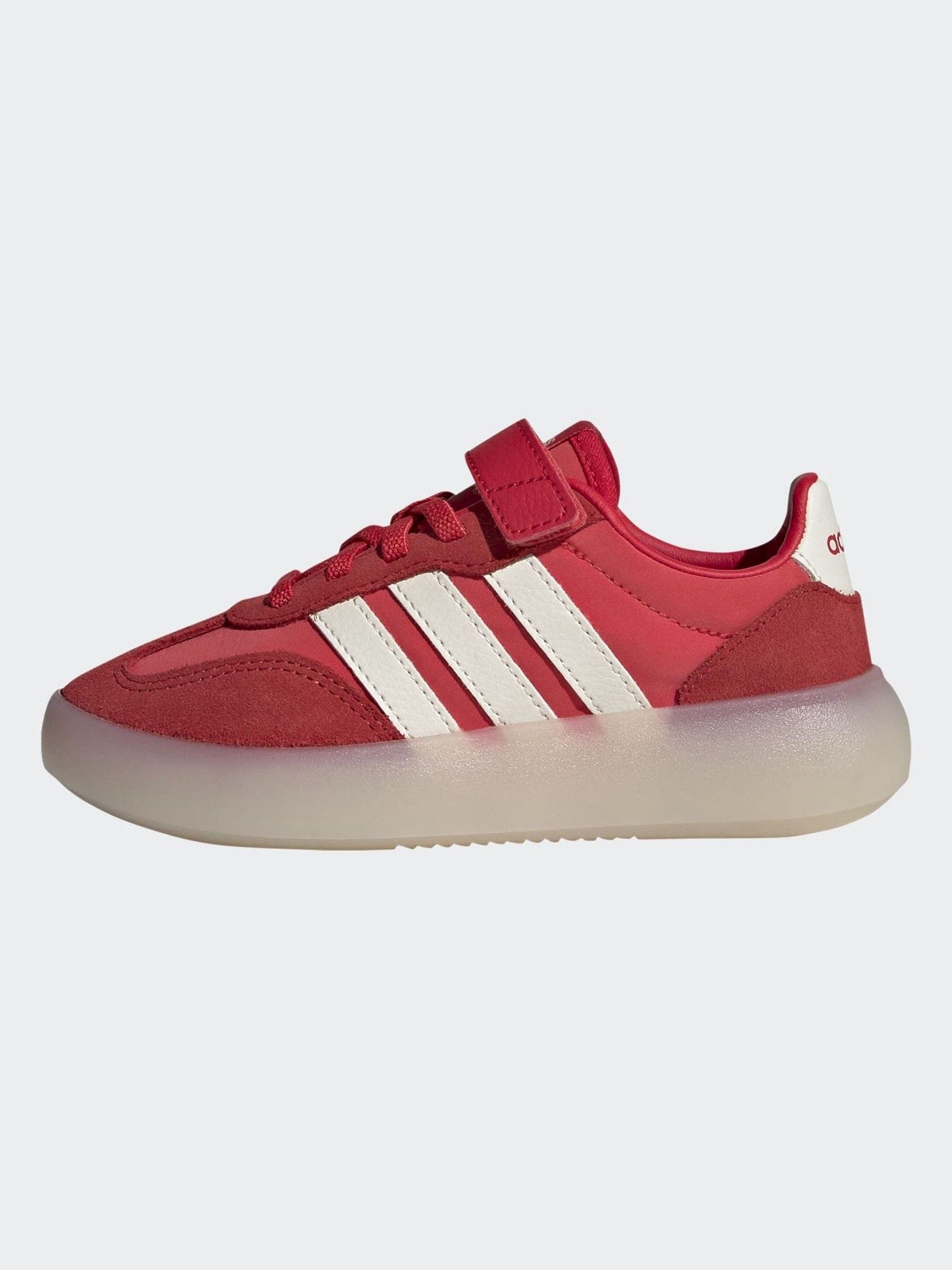 Buy adidas Red Barreda Decode Elastic Lace Kids Trainers from Next USA