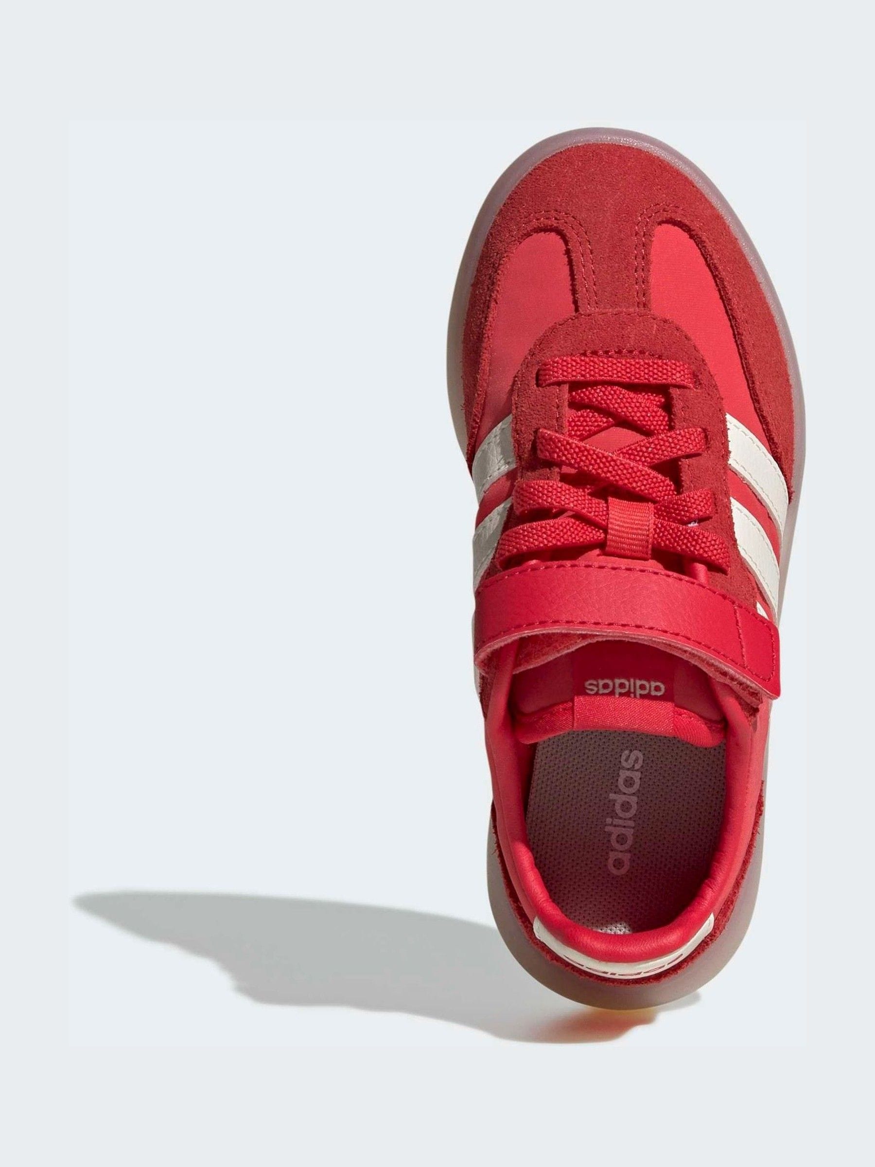 Buy adidas Red Barreda Decode Elastic Lace Kids Trainers from Next USA