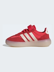 adidas Red Barreda Decode Elastic Lace Kids Trainers - Image 8 of 10