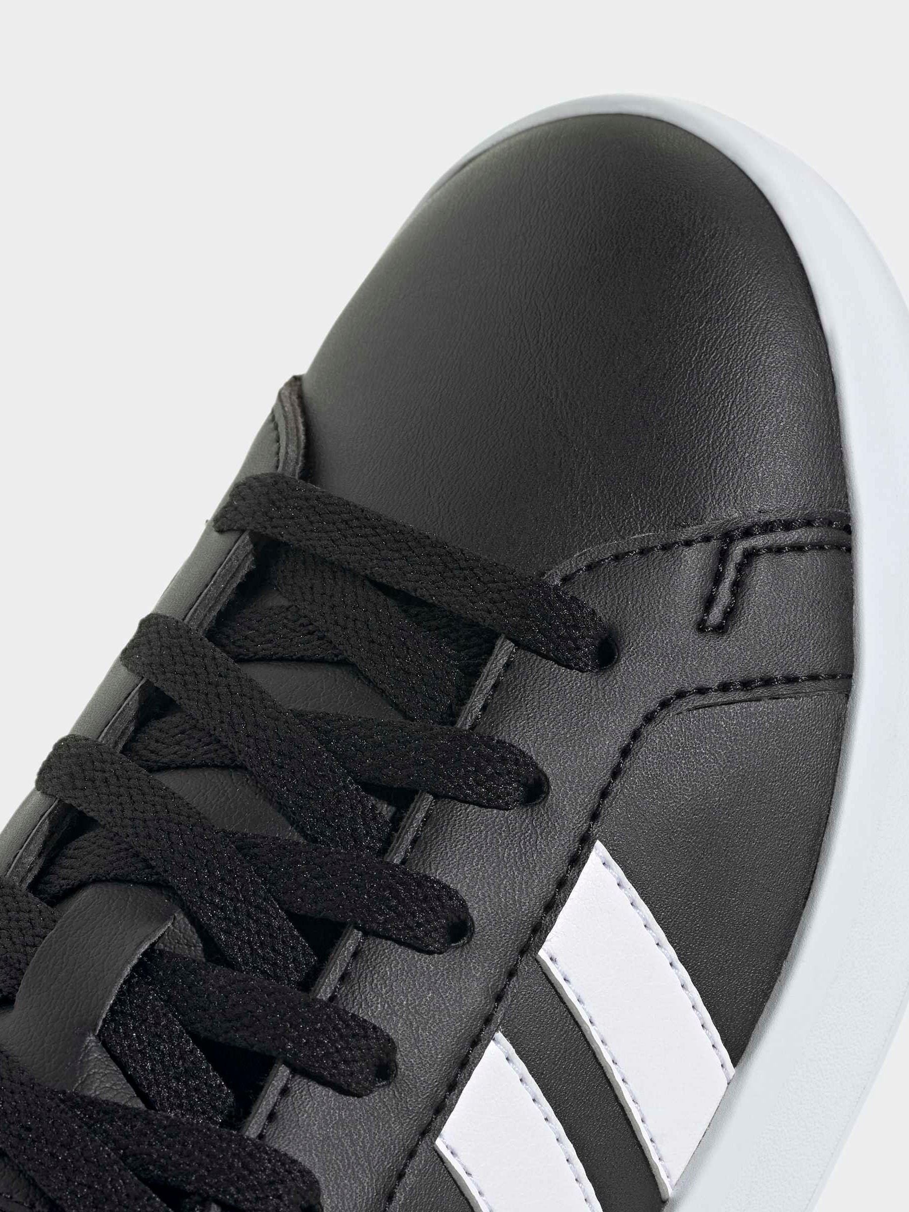 Next：日本 ブラック / ホワイト - adidas グランドコート 3.0ジュニア