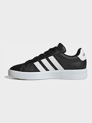 Svart/Vit - adidas Grand Court 3.0 Juniortränare - Bild 8 av 9