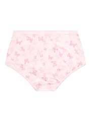 Yours Curve Pink Full Knickers 5 Pack - Image 2 of 10
