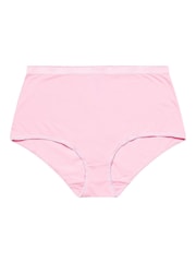 Yours Curve Pink Full Knickers 5 Pack - Image 5 of 10