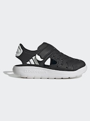 adidas Black Kids Water  2.0 Sandals - Image 1 of 10