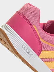 وردي - حذاء رياضي للأطفال بإغلاق بشريط لاصق Tensaur Switch من adidas - صورة 10 من 10