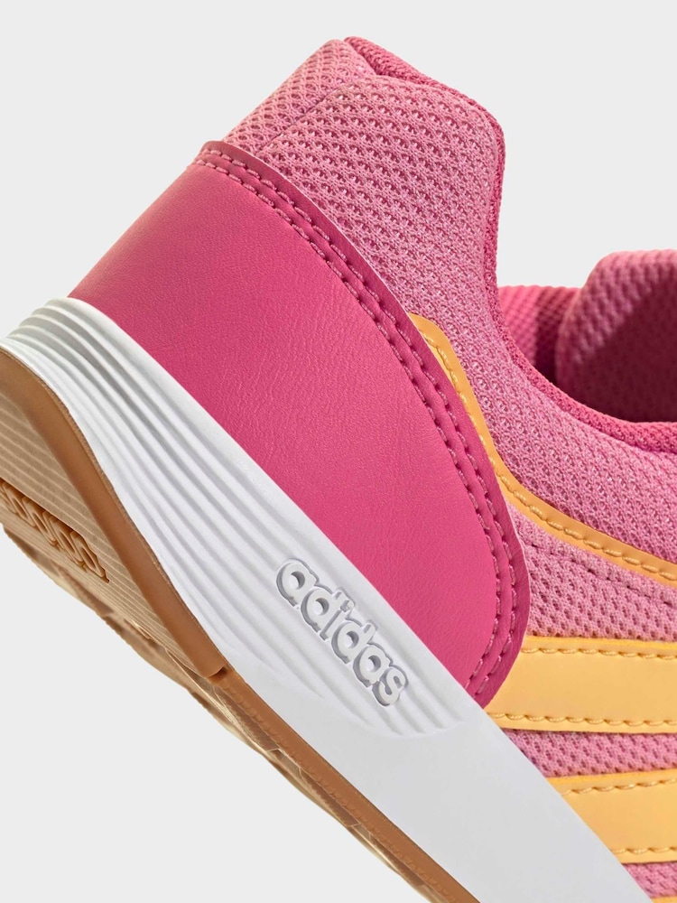 وردي - حذاء رياضي للأطفال بإغلاق بشريط لاصق Tensaur Switch من adidas - صورة 10 من 10 وردي - حذاء رياضي للأطفال بإغلاق بشريط لاصق Tensaur Switch من adidas - صورة 10 من 10