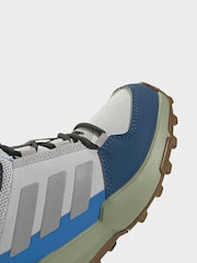 adidas Grey Terrex Ax4r Mid Hiking Kids Trainers - Image 4 of 11