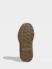adidas Grey Terrex Ax4r Mid Hiking Kids Trainers - Image 8 of 11