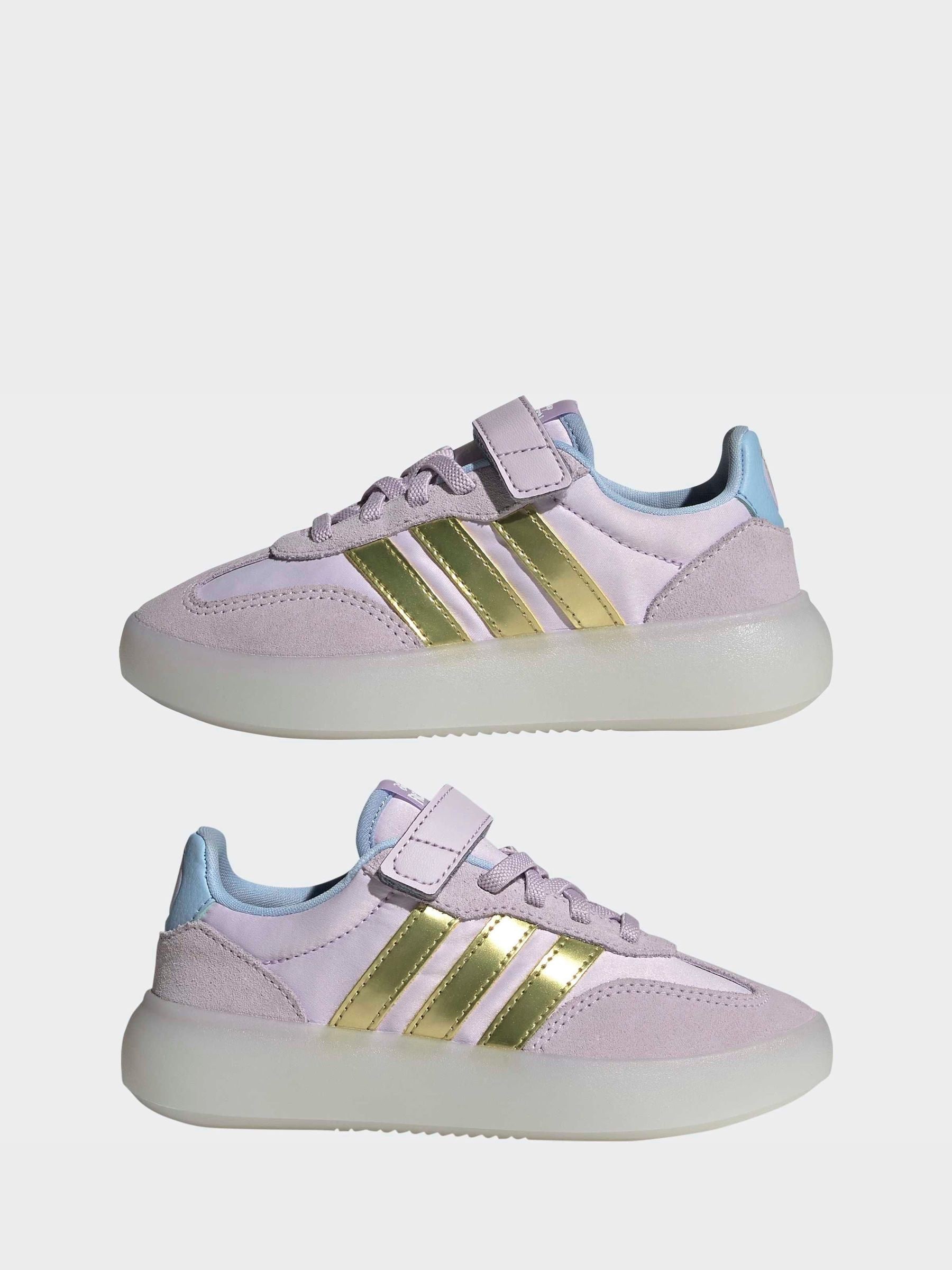 Buy adidas Purple Disney Frozen Barreda Decode Kids Trainers from