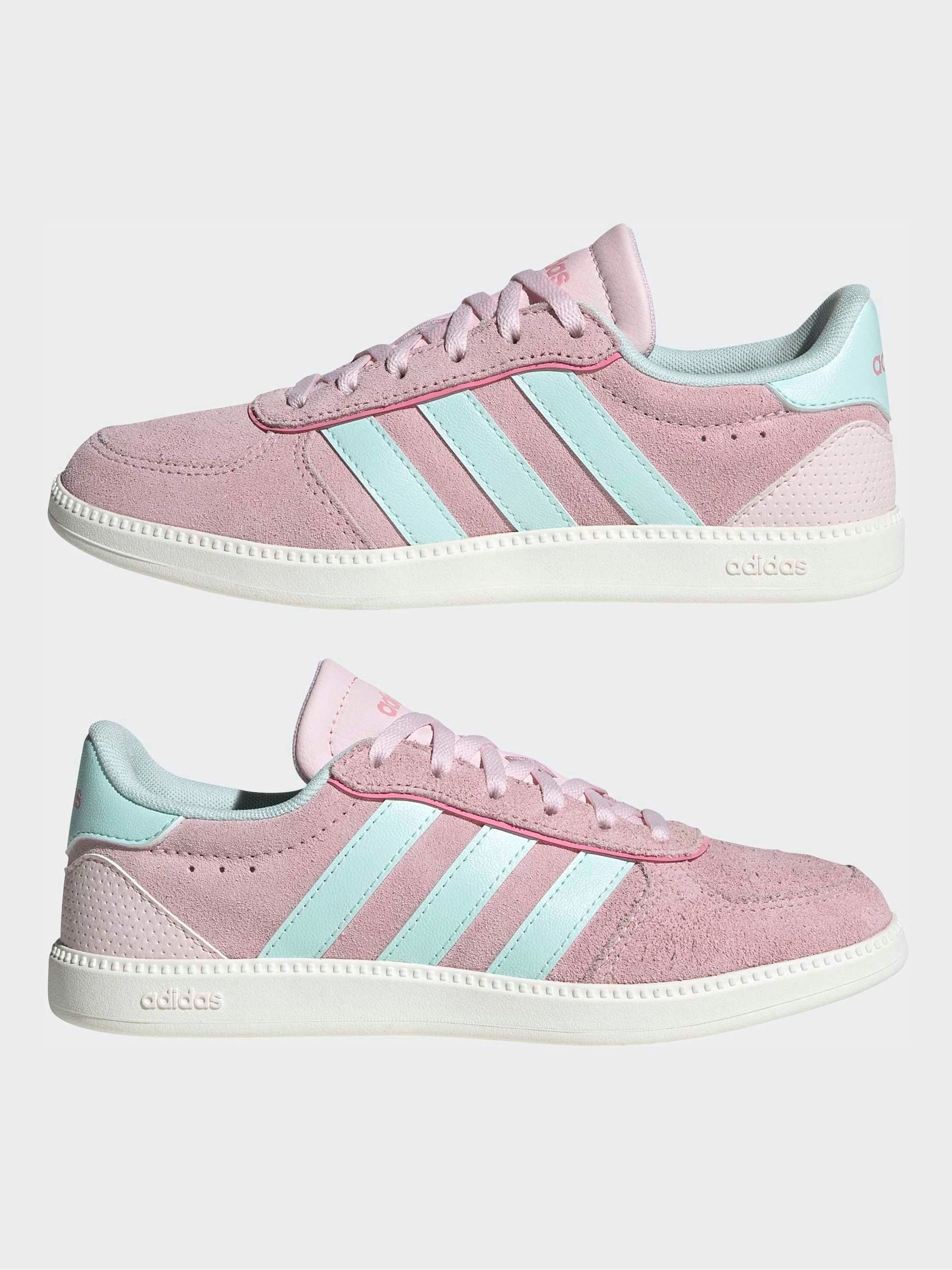 Next：日本 ピンク - adidas Breaknet スリーク ジュニア スニーカー
