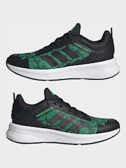 adidas Black Minecraft Fortarun 4.0 Junior Trainers - Image 5 of 9