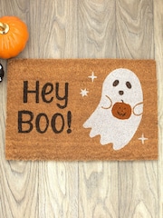 Something Different Brown Hey Boo Ghost Doormat - Image 1 of 2