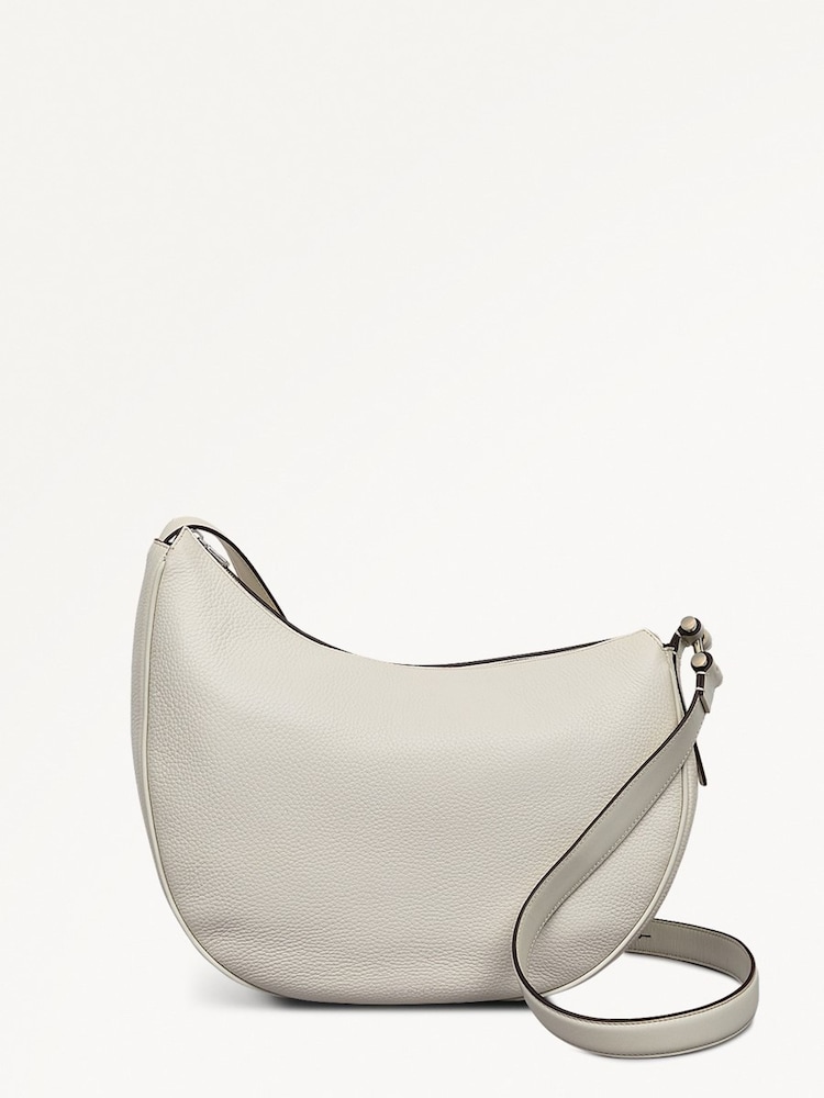 Radley Large Natural Cross-Body Pemberton Row Zip Top Bag - Image 1 of 3