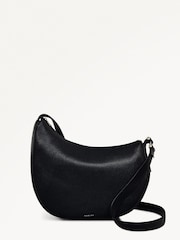 Radley Large Pemberton Row Zip Top Cross-Body Black Bag - Image 1 of 4