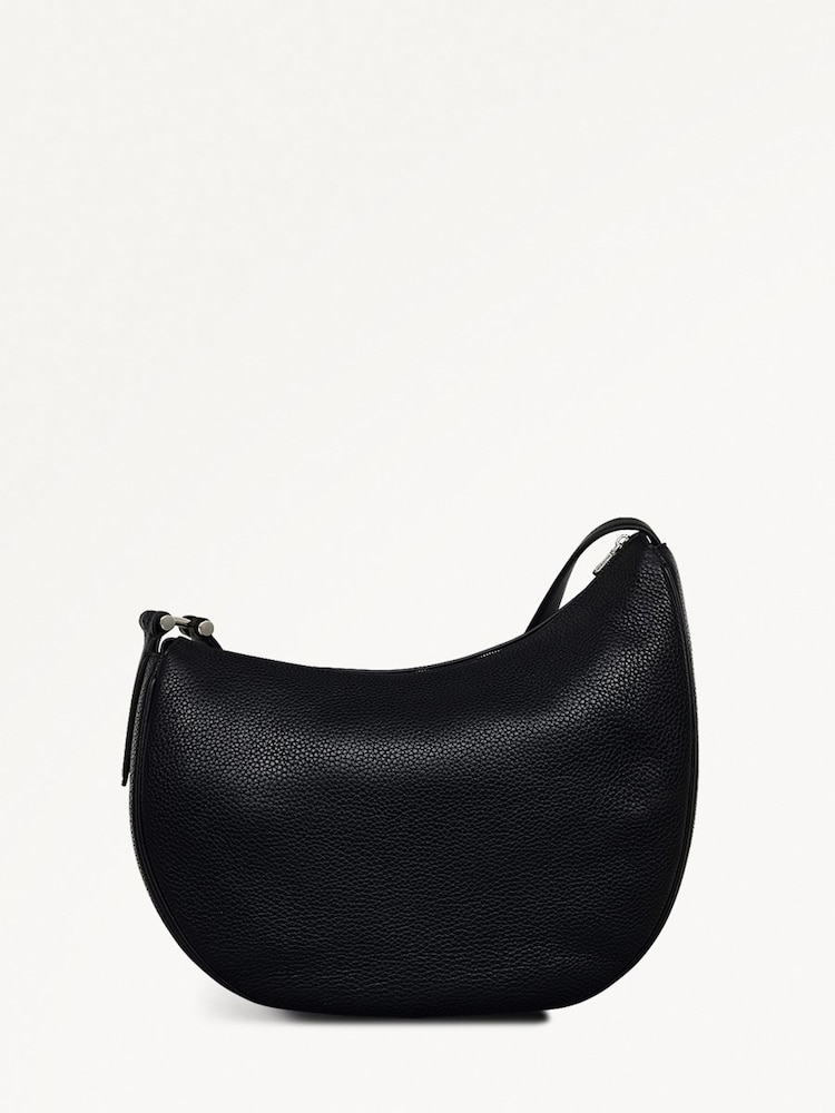 Radley Large Pemberton Row Zip Top Cross-Body Black Bag - Image 2 of 4