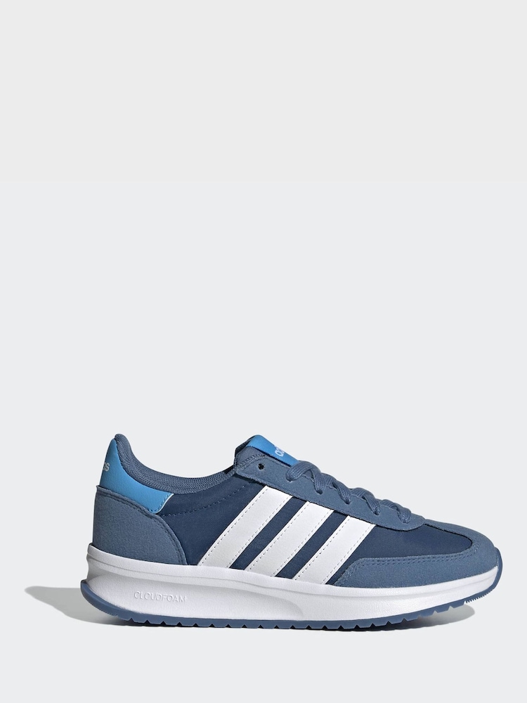 adidas Blue Run 70s 2.0 Lace Junior Trainers - Image 10 of 10