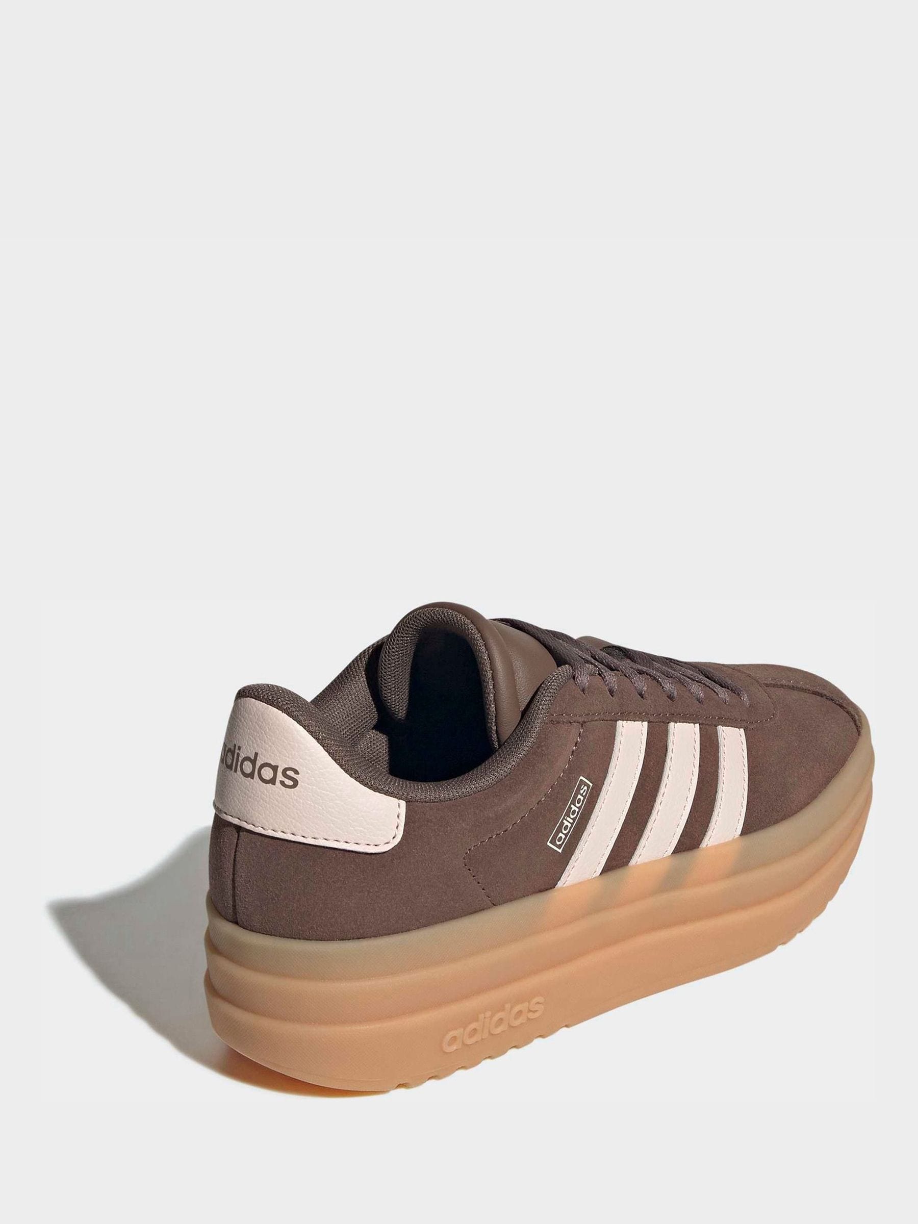 Next：日本 ブラウン - adidas VL コート ボールド レース ジュニア