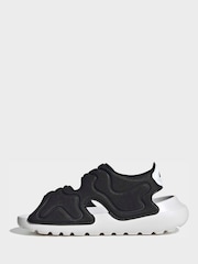 adidas Black AltaSwim 3 Kids Sandals - Image 3 of 10