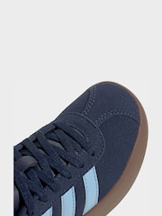 adidas Blue VL Court 3.0 Kids Trainers - Image 8 of 9