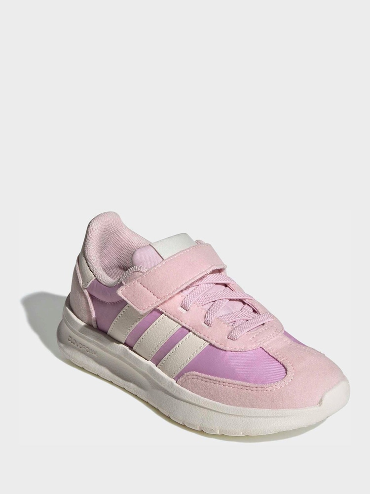 adidas Purple Run 70s 2.0 Hook and Loop Kids Trainers - Image 1 of 11 adidas Purple Run 70s 2.0 Hook and Loop Kids Trainers - Image 1 of 11