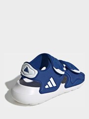adidas Blue AltaSwim 3 Kids Sandals - Image 6 of 10