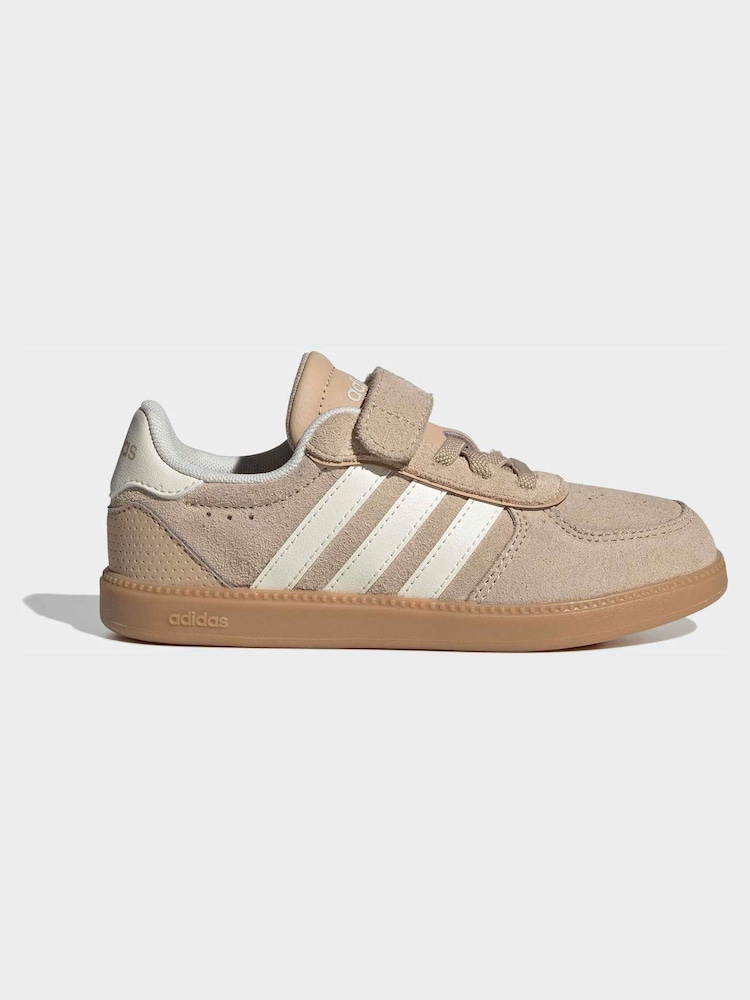 adidas Brown Breaknet Sleek Kids Trainers - Image 1 of 9