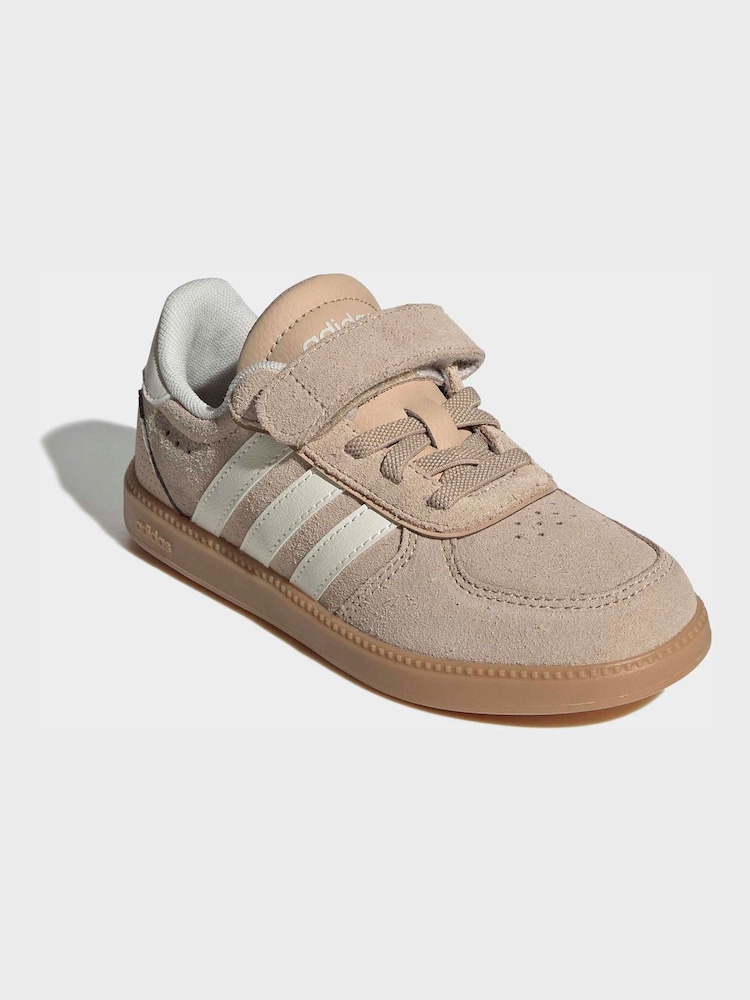 adidas Brown Breaknet Sleek Kids Trainers - Image 2 of 9